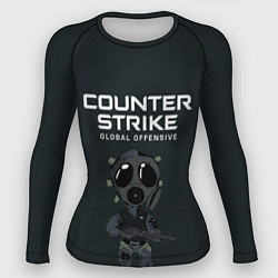 Рашгард женский CS GO COUNTER TERRORIS Z, цвет: 3D-принт