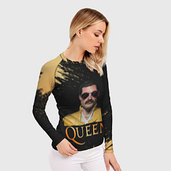 Рашгард женский Фредди Меркьюри Freddie Mercury Z, цвет: 3D-принт — фото 2