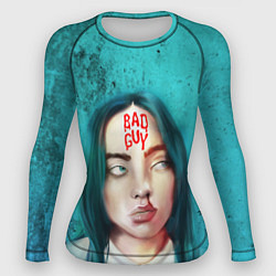 Рашгард женский BAD GUY BILLIE EILISH Z, цвет: 3D-принт