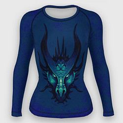 Рашгард женский Водяной дракон, цвет: 3D-принт