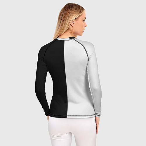 Женский рашгард Коты инь янь / 3D-принт – фото 4