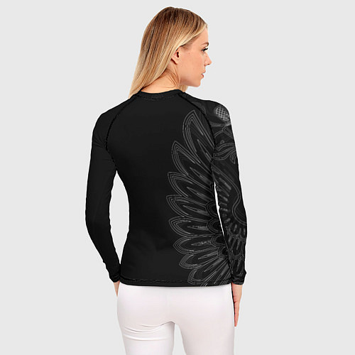 Женский рашгард Russia Black Side New 202223 / 3D-принт – фото 4