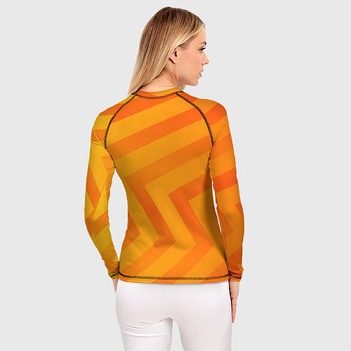 Женский рашгард Биткоин на скейте / 3D-принт – фото 4