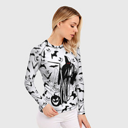 Рашгард женский Хэллоуин, Grim Reaper, цвет: 3D-принт — фото 2