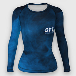 Рашгард женский Ori Logo Ori and the Will of the Wisps Z, цвет: 3D-принт