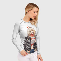 Рашгард женский Пауэр Power, цвет: 3D-принт — фото 2