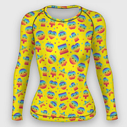 Женский рашгард ПОП-ИТ фигуры