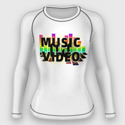 Женский рашгард Merch - DJ MUSICVIDEO