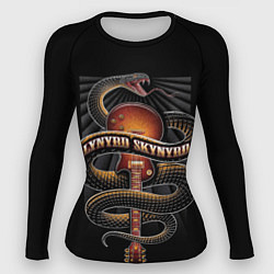 Рашгард женский LYNYRD SKYNYRD SNAKE, цвет: 3D-принт