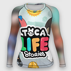 Рашгард женский Toca Life: Stories, цвет: 3D-принт