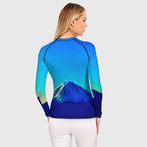 Женский рашгард Магадан герб / 3D-принт – фото 4