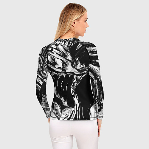 Женский рашгард БЕРСЕРК РИСУНОК BERSERK / 3D-принт – фото 4
