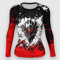 Рашгард женский Берсерк: Брызги красок, цвет: 3D-принт