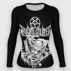 Рашгард женский Thy Art Is Murder - Hate, цвет: 3D-принт