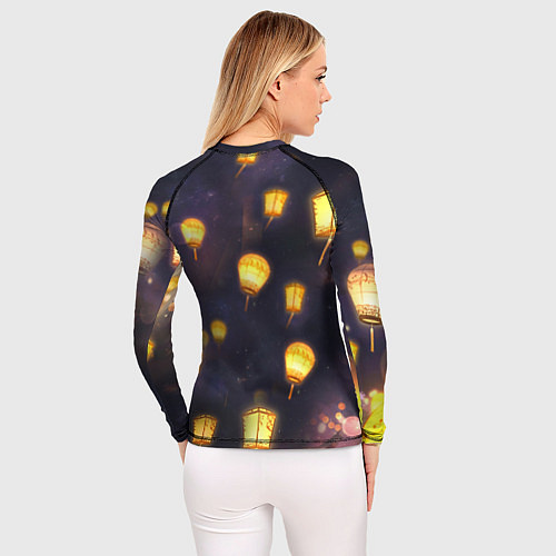 Женский рашгард Ху Тао Genshin Impact / 3D-принт – фото 4