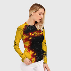 Рашгард женский Genshin Impact: Аниме, цвет: 3D-принт — фото 2