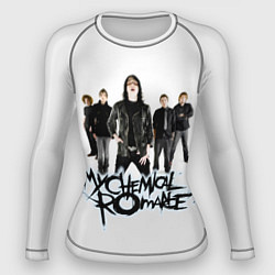 Рашгард женский Участники группы My Chemical Romance, цвет: 3D-принт