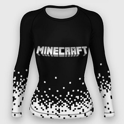 Рашгард женский Minecraft Майнкрафт логотип, цвет: 3D-принт