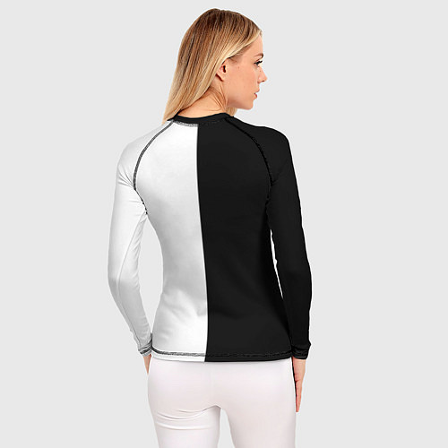 Женский рашгард WOLF Волк / 3D-принт – фото 4