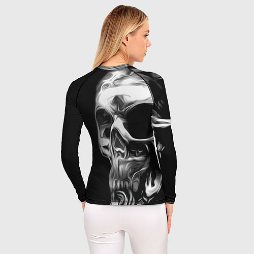 Женский рашгард Vanguard skull 2022 / 3D-принт – фото 4