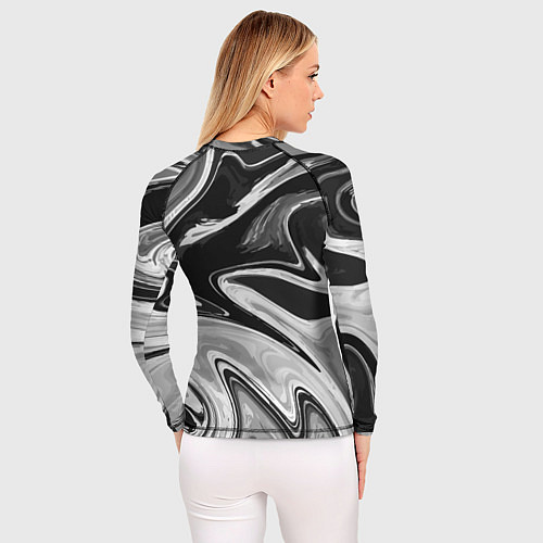 Женский рашгард Abstraction vanguard / 3D-принт – фото 4