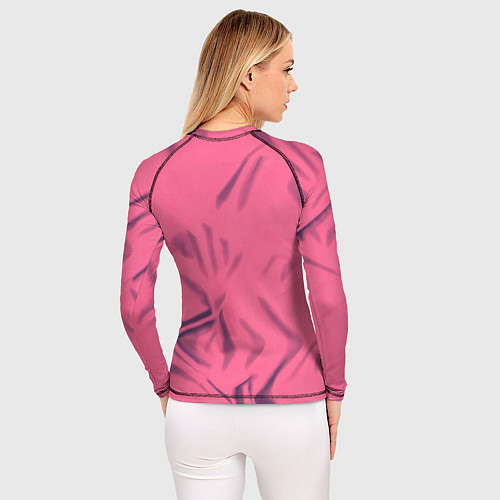 Женский рашгард Red teenage melody / 3D-принт – фото 4