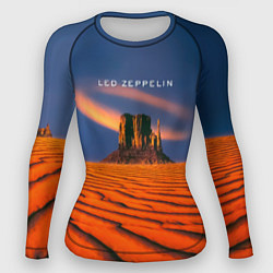 Рашгард женский Led Zeppelin коллекционное, цвет: 3D-принт