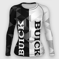 Рашгард женский Buick Black And White, цвет: 3D-принт