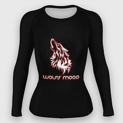Рашгард женский Wolfs mood, цвет: 3D-принт
