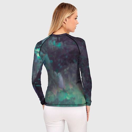 Женский рашгард Мику Хацунэ в квадрате , вокалоид / 3D-принт – фото 4