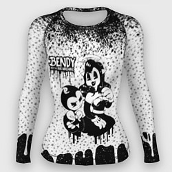 Рашгард женский Bendy and Alice cosmo star, цвет: 3D-принт