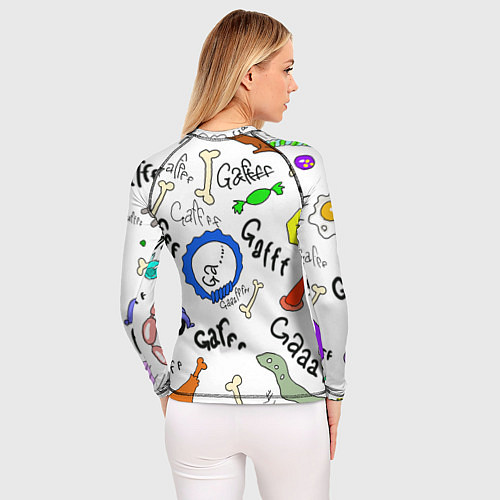 Женский рашгард Рисунок собаки / 3D-принт – фото 4
