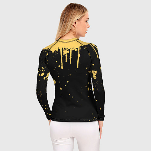 Женский рашгард Bendy And The Ink Machine Игра Бенди / 3D-принт – фото 4