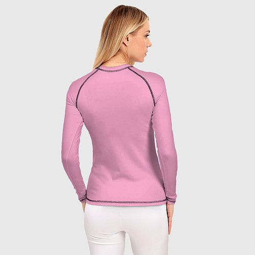 Женский рашгард Pink Kissy Missy / 3D-принт – фото 4