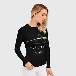 Рашгард женский PINK FLOYD TIME ПИНК ФЛОЙД ЛОГОТИП, цвет: 3D-принт — фото 2