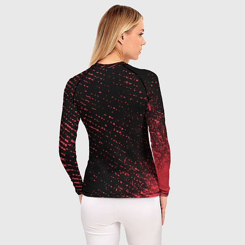 Женский рашгард ХАГИ ВАГИ Краски / 3D-принт – фото 4