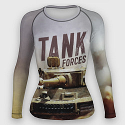 Рашгард женский Forces Tank, цвет: 3D-принт