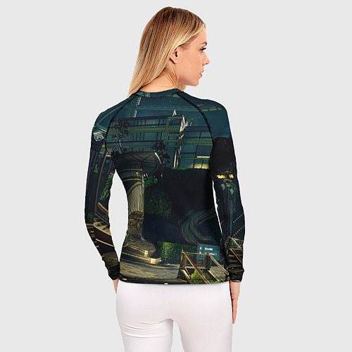 Женский рашгард Prey Galaxy / 3D-принт – фото 4