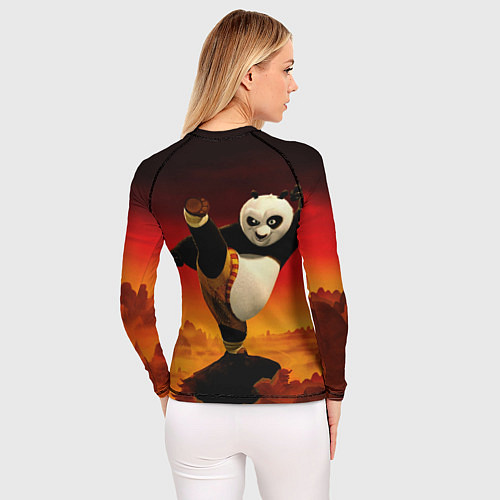 Женский рашгард Кунг-фу Панда New / 3D-принт – фото 4
