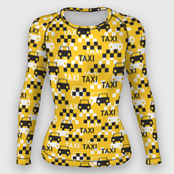 Женский рашгард Такси Taxi