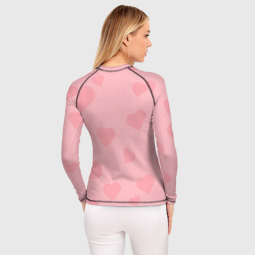 Женский рашгард Lama I Love You / 3D-принт – фото 4