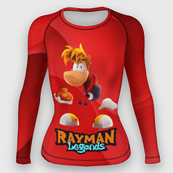 Рашгард женский Rayman Red Legends, цвет: 3D-принт