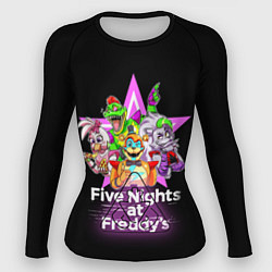 Рашгард женский Game Five Nights at Freddys: Security Breach, цвет: 3D-принт