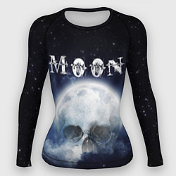 Женский рашгард Moon - череп