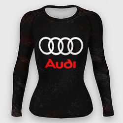 Рашгард женский Audi спорт, цвет: 3D-принт