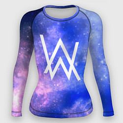 Рашгард женский Alan Walker космос, цвет: 3D-принт