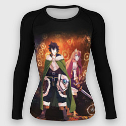 Рашгард женский Рафталия и Наофуми, цвет: 3D-принт