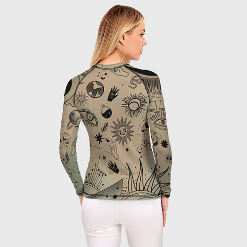 Женский рашгард Эзотерика / 3D-принт – фото 4