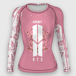 Рашгард женский Bts ARMY, цвет: 3D-принт