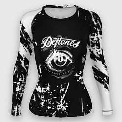 Рашгард женский Deftones - глаз, цвет: 3D-принт
